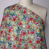 100% Japanese Cotton – Pale Turquoise Green Floral *Exclusive